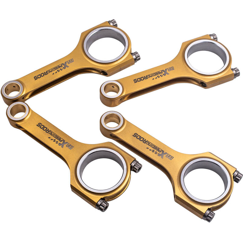 4pcs Titanize Conrod H-Schaft Pleuel Für Mazda Miata MX5 323 gtx für Ford Escort4x H-schaft Pleuel Für Mazda Miata MX5 323 gtx Für Ford Escort arp