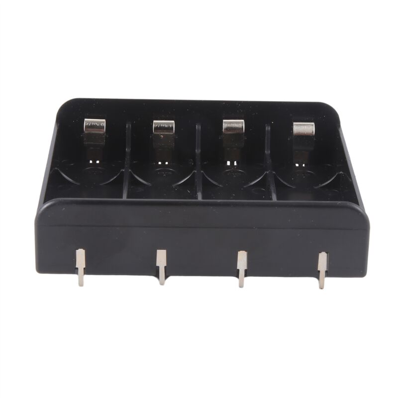4X 21700 Batteriehalter Aufbewahrungsbox Fall ABS Feuerfeste Power Bank Hüllen Slot Batterien Behälter mit -1PCS