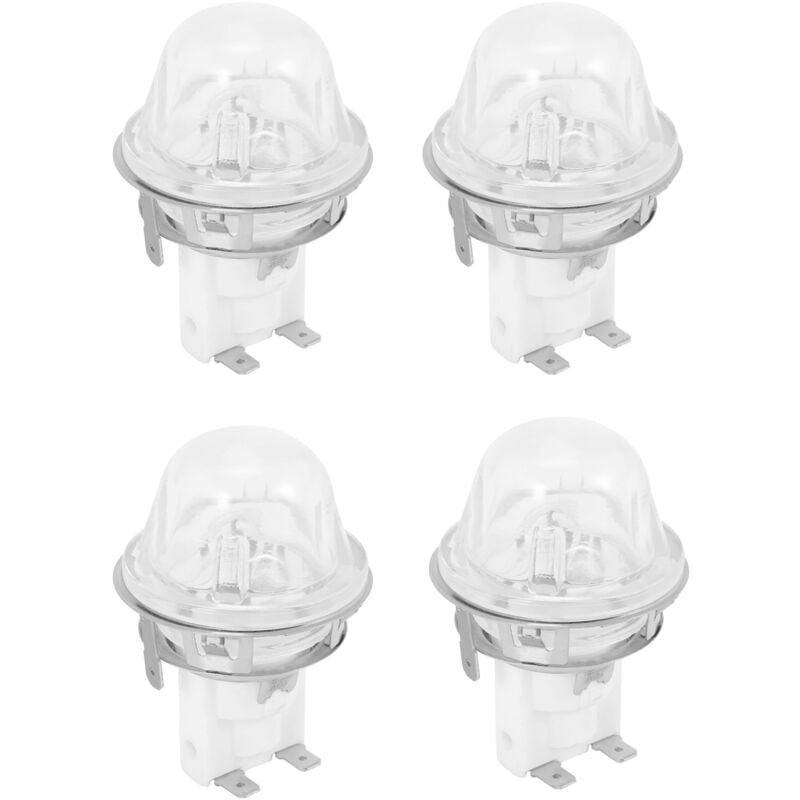 4X E14 Ofen Lampen Halter Backen 15W / 25W Beleuchtung Lampen Halter Ofen Lampen Kappe Hoch Temperatur Lampen Sockel E14 500 Grad