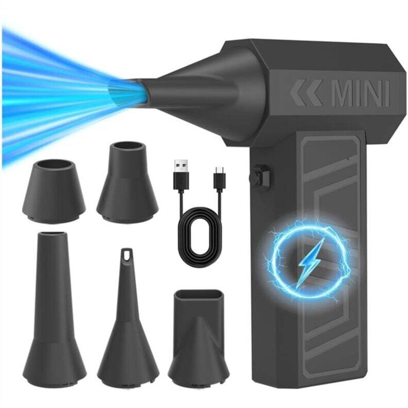 5-Düsen-Turbogebläse zur Schneeräumung, 130.000 U/min, Elektroauto, Reinigungsgerät A