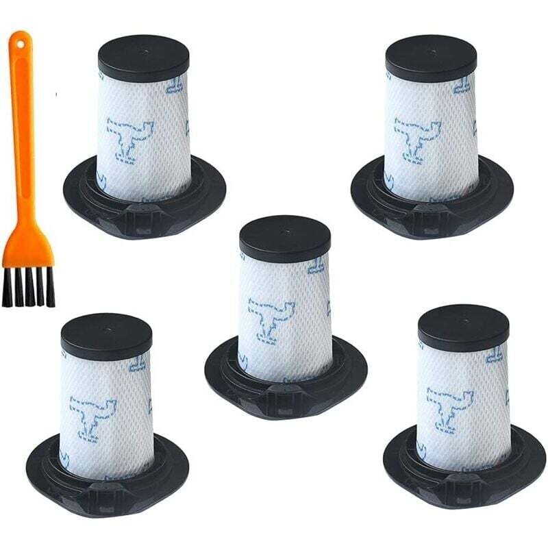 5 Filter für Rowenta Air Force 460 All in One (RH92xx-Modelle) und Rowenta Air Force Flex 560 (RH94xx-Modelle) Staubsauger, Ersatzfilterzubehör