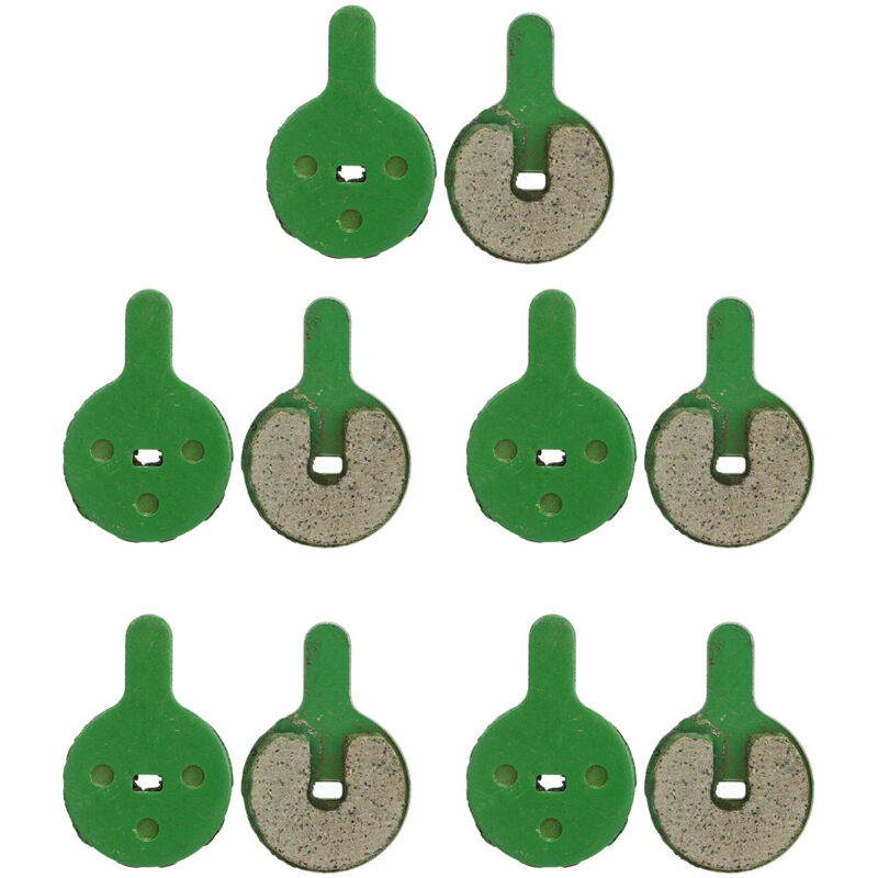 Zoternen - 5 Paar Bremsbeläge, leicht, geräuscharm, sanftes Bremsen, farbecht, Ersatz für Kugoo G2 Pro Elektroroller
