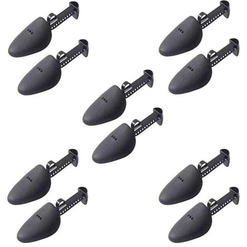 Paar Schuhspanner, verstellbare, leichte Kunststoff-Schuhspanner für Herren, Lederschuhe, Sportschuhe, Sneakers, Freizeitschuhe/EU-Größe 39–46/Herren