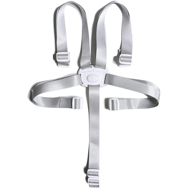 Jalleria - 5-Punkt-Sicherheitsgurt für Kinderwagen, Sicherheitsgurt für Hochstuhl, verstellbarer Sicherheitsgurt für Kinderwagen, für Babyhochstuhl,