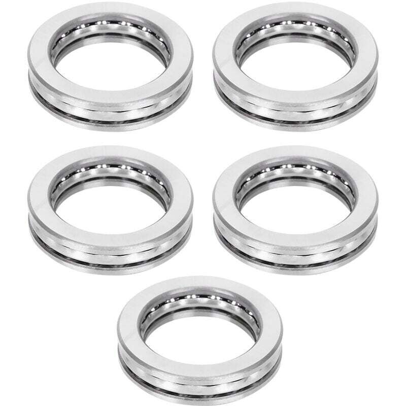 5 Stück Kugellager, 51107 Flugzeug-Druckkugellager, hochpräzise Industriehardware-Zubehör für die Installation