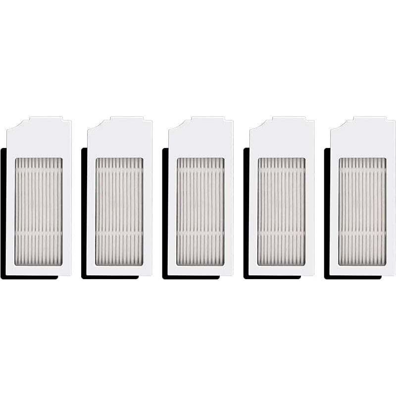 (5 Stück) N20 Plus Weiße HEPA-Filter Kompatibel mit ECOVACS DEEBOT N20 Plus/ N20 Pro Plus/ X1 Omni/X1 Omni/T10 Plus/T10 Turbo