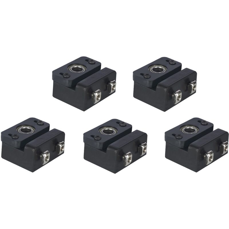 Tlily - 5 Stück verstellbare CR10 Z-Achse T8 Bleischraube Top Mount kompatibel für Tornado AM8 CR10 V3 CR10S Pro Ender 3 V2 Pro blv