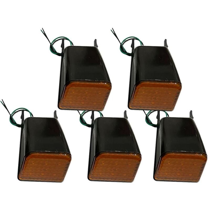 Woosien - 5 Stück LKW-LED-Visierlicht, Dachlicht, Sonnenschutzlicht für lkw Fh12 Fh16 Fm9 1623726 1623727