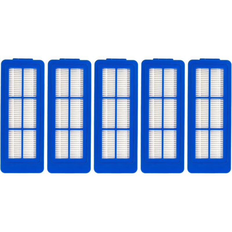 (5-teilig) Ersatz-HEPA-Filter kompatibel mit eufy RoboVac 15C Max/ 11S Max/ 30C Max/ G10/ G10 Hybrid/ G20/ G30/ G30 Edge/ G30 Hybrid, 5er-Pack