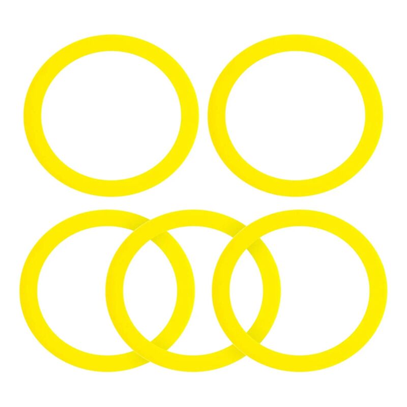 Tlily - 5-teilige Toilettenkanisterdichtung für Spülventile, ersetzt GP1059291/2475620, Heimwerker-Sanitärarmaturen, Toiletten