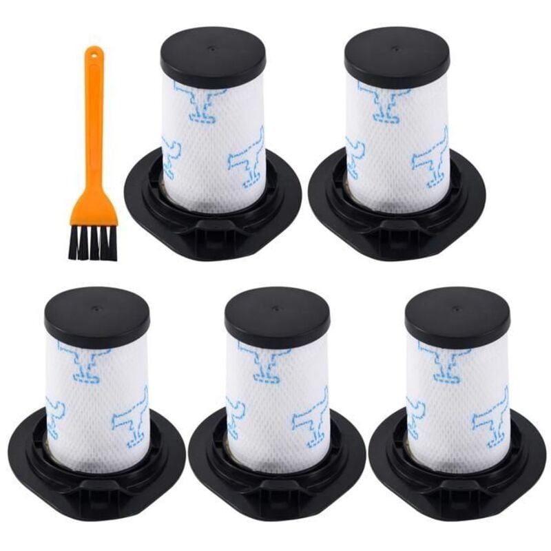 5-teiliges Filterset für Rowenta Air Force 460 All in One RH92Xx und Air Force Flex 560 RH94Xx Staubsauger, Artikelnummer ZR009002