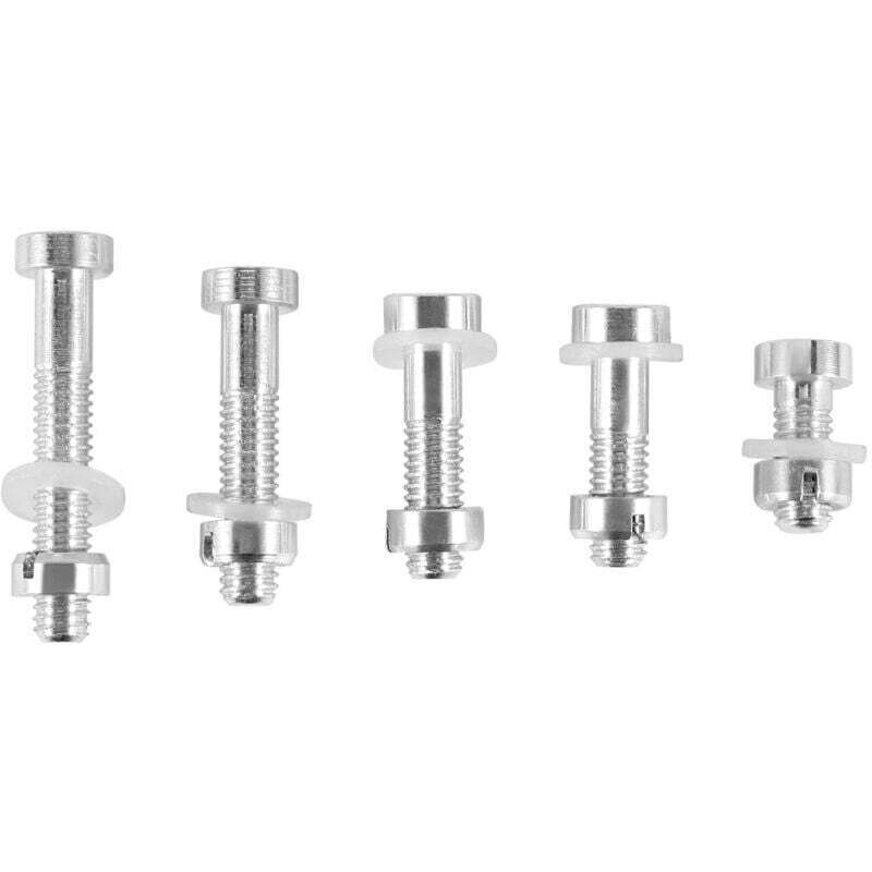 5-teiliges M2-Schraubenset, XU, Komplettset mit Muttern, Unterlegscheiben und Schrauben für Plattenspieler, Tonabnehmer, Nadeln, Tonabnehmer und