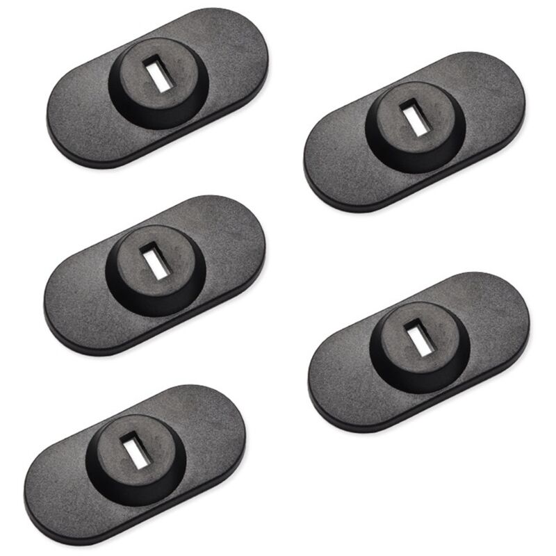 5-Teiliges Schlossloch Laptop Tablets Anti-Diebstahl-Schlossloch für Sicherheitsschloss Basisteile