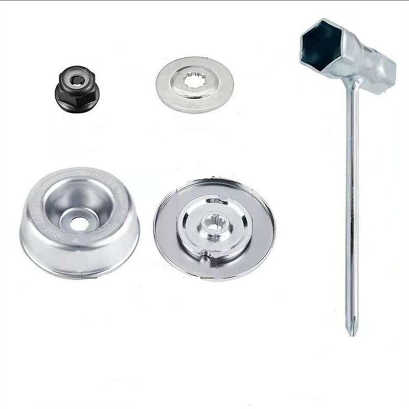 5-teiliges Trimmer-Set und Zubehör für stihl FS55 FS56 FS120 FS130 FS130R FS200 FS200R FS250, hochwertige Metallklinge für stihl