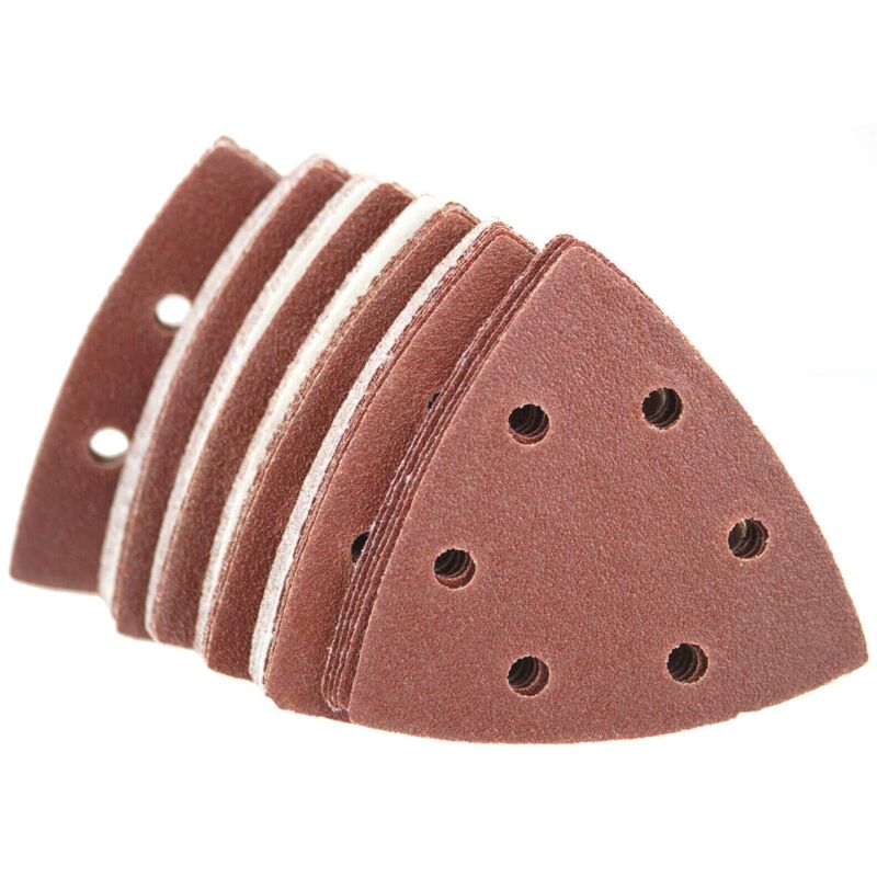 50 Klett Schleifdreiecke Korn 40 93mm Deltaschleifer Schleifscheiben