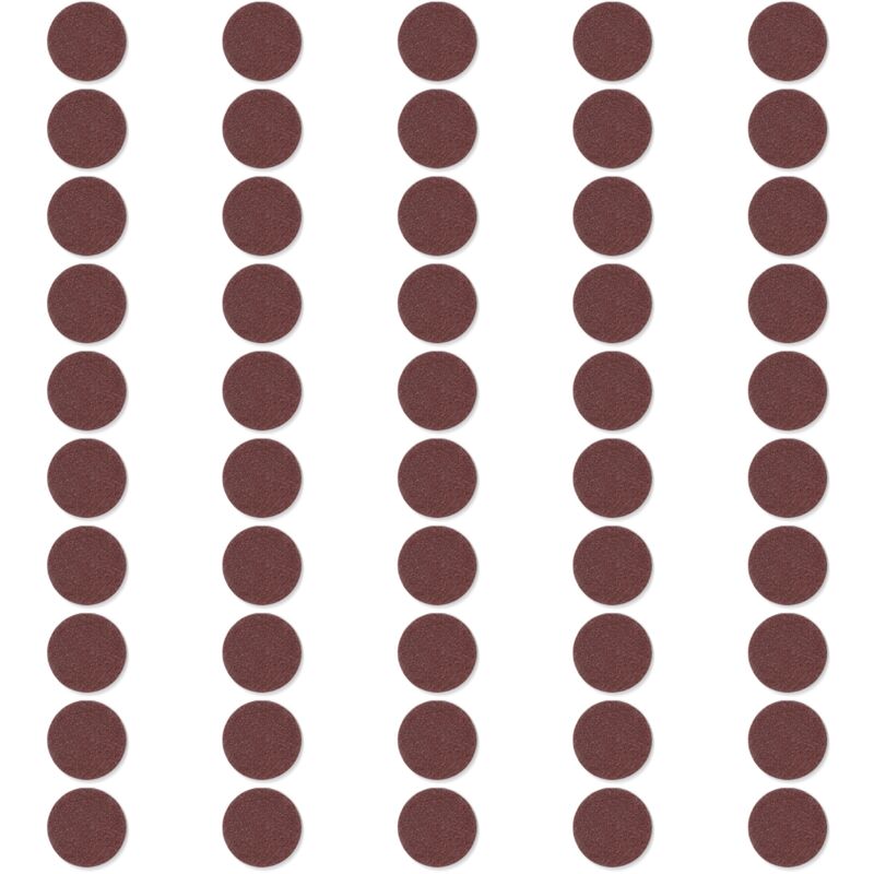 50 pcs 2 zoll/50mm 80 Grit Roll Lock Schleifen Disc Schleif Pads