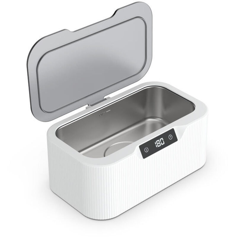 500-ml-Ultraschallreiniger, 42 kHz, Touch-Bedienung, 3 Reinigungsmodi, für Brillen, Schmuck, Uhren und Geschirr