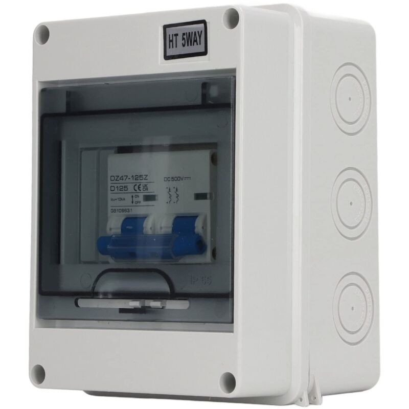 500-V-Gleichstrom-Trennschalter für Solar-PV-Anlagen, wasserdichter Schutzschalter IP65 für Verteilerkästen, Luftschalter für Stromerzeugungssysteme