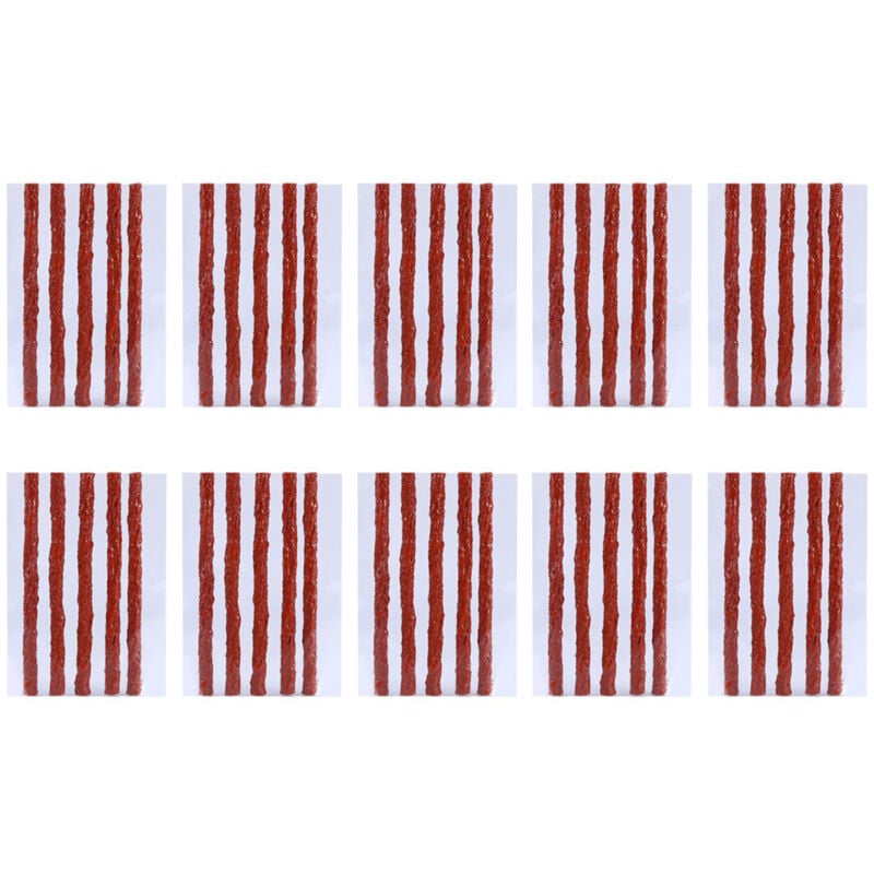 50Pcs Tubeless Reifen Reparatur Kit Gummi Streifen für Roller Fahrrad Auto Motorrad Reifen Punktion Stecker