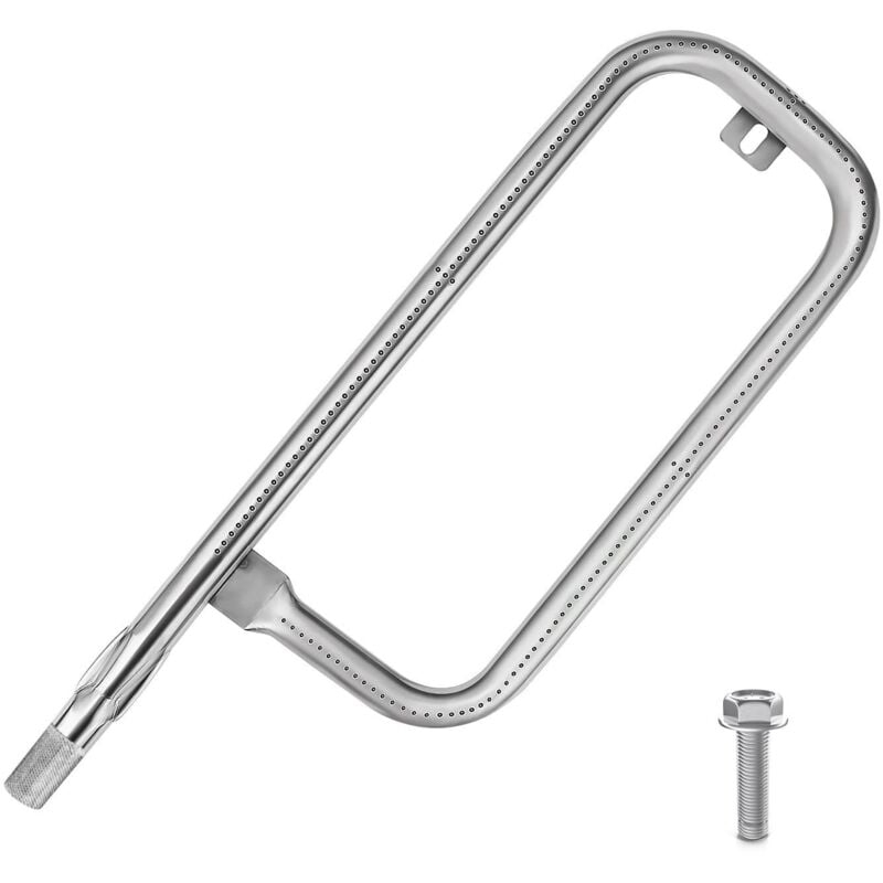 52-cm-Brenner-Zubehör für Weber Q200, Q220, Q2000, Q2200, 396000, 396001, 396002, Edelstahl-Brenner-Ersatzteil für Weber 41862, 566002, 53060001,