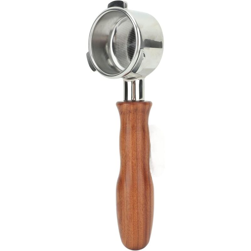 54mm Kaffee Bottomless Portafilter, Edelstahl 3 Ears Kaffee Portafilter für 8 Series Kaffeemaschinen (Art 3)