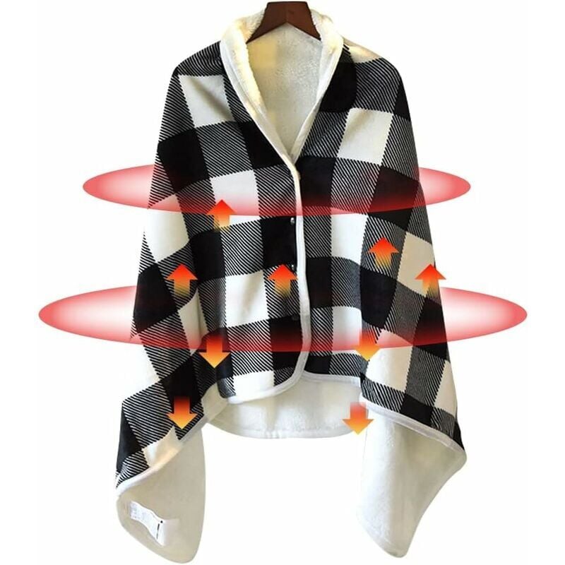 (55 31,5 Zoll) USB-elektrische Plaid-Heizdecke, Heizdeckenanschluss