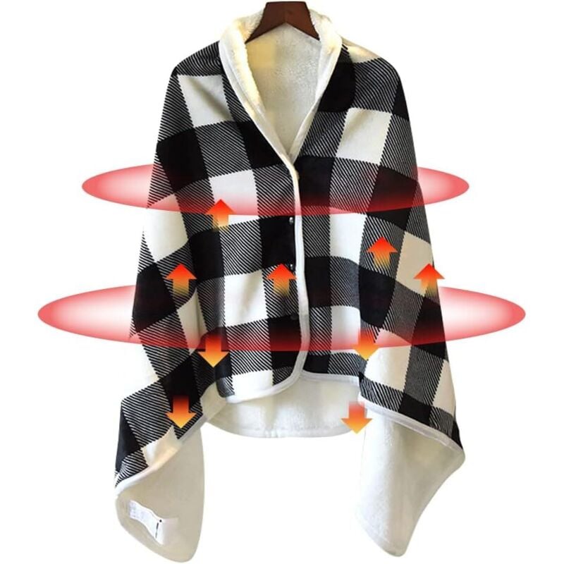 (55 31,5 Zoll) USB-elektrische, karierte beheizte Schaldecke, tragbare Heizdecke