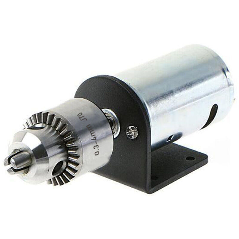 Linghhang - 555 Motor Motor Kleine Tischbohrmaschine Säge/Ständer/Bohrfutter diy Gadget Set jto Chuck