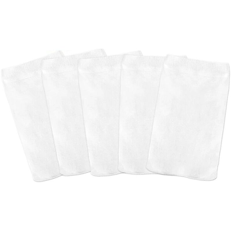 Cyslmuk - 5er-Pack Poolsocken für feinmaschige Pools und Spa-Filter, wiederverwendbares ultrafeines Netz für ein- und oberirdische Pools