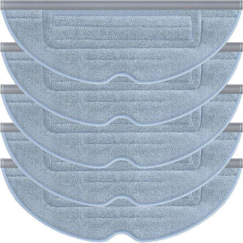 5er-Pack Wischmopp-Pads für Roborock S7, T7 Plus, waschbare Ersatztücher für Roborock S7