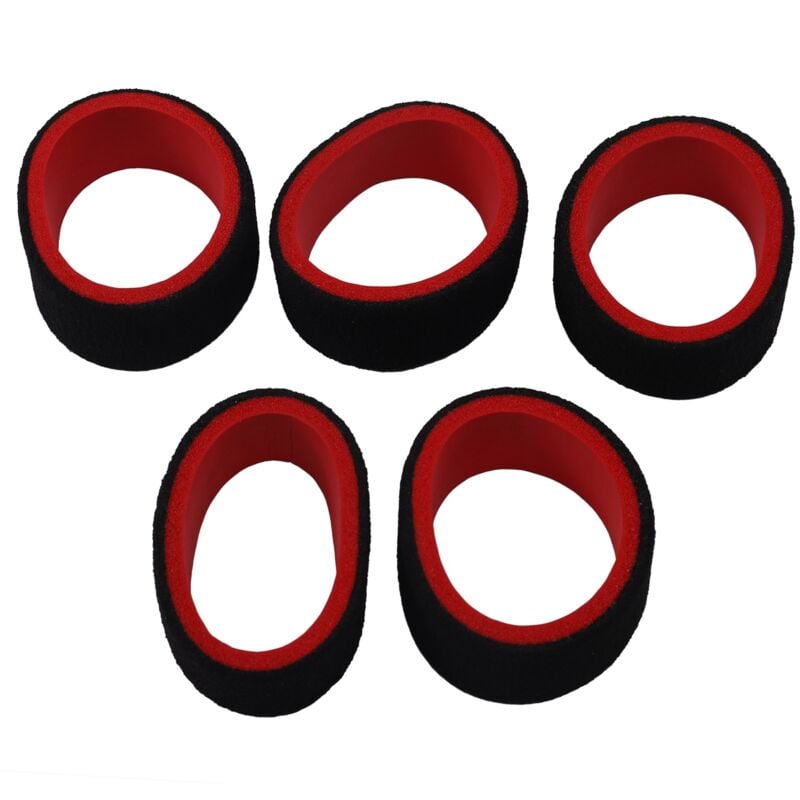 5Pcs 2-Farbe RC Autos Sender Lenkrad Schaum Griff Hand Schwamm für Futaba 3Pv 4Pls 4Pv 4Px R 7Px Prc X4