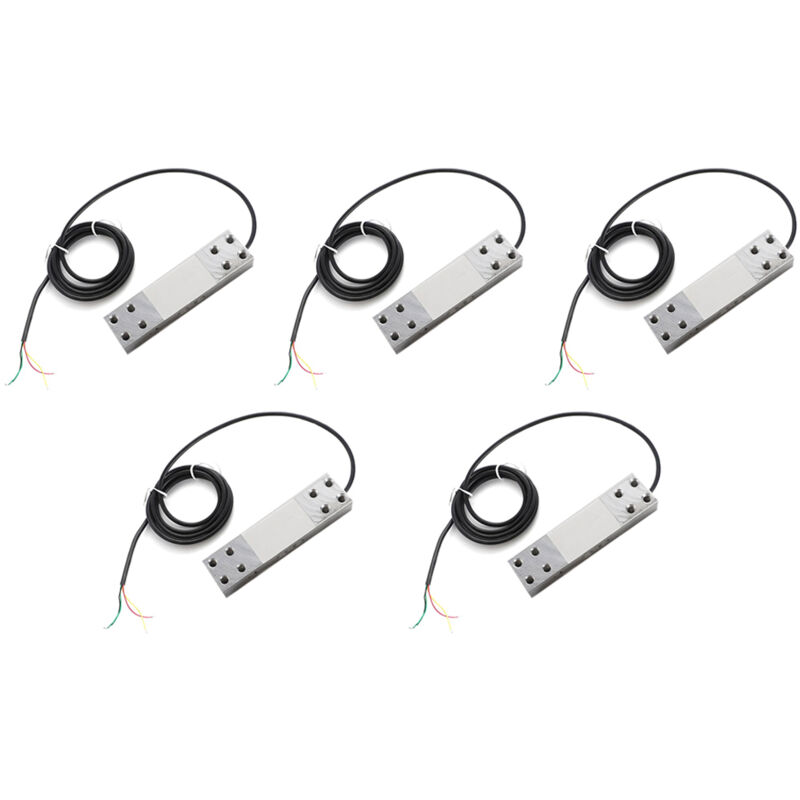 Tlily - 5X 200 Kg Elektronischer Waagen Sensor Digitale Wäge Zelle Gewichts Sensor Plattform Waage Wäge Zelle Langlebiger Einzelpunkt Strahl Sensor