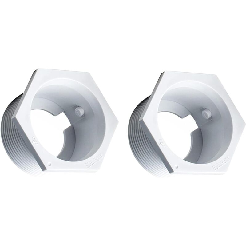 6-500-00 2er-Pack Universal-Wandanschluss für Poolreiniger (UWF) – Exaktes Ersatzteil für Polaris 480, 380, für 360, 280, 180, 165, 65 und Turtle