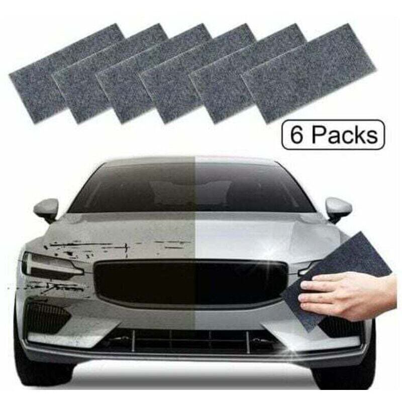 6 Pcs Nano Sparkle Tuch Auto Kratzer Reparatur Tuch Nano Magie Tuch für Auto Neue