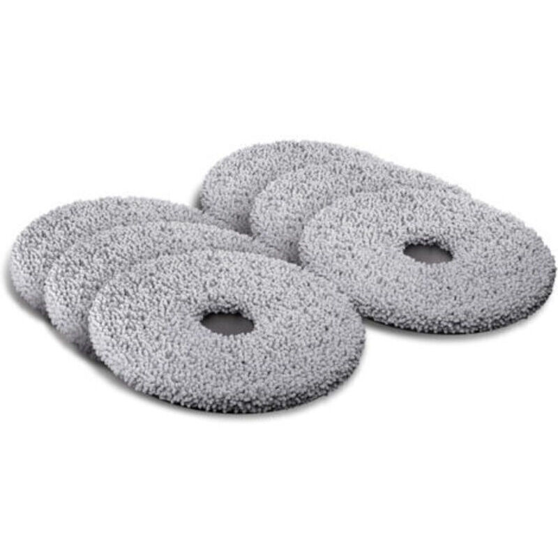 (6 Stück) Ersatz-Wischmopppads für Plus 505 Combo, kompatibel mit den Wischrobotern Plus 505 Combo und Plus 405 Combo, Wischzubehör