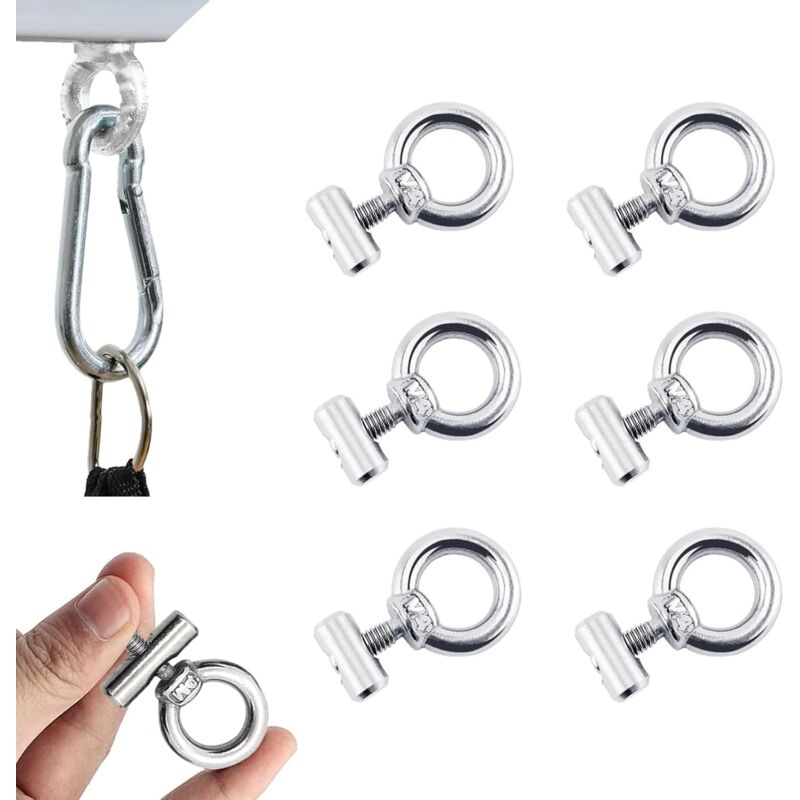 Bluedeer - 6 Stück Kederstopper, Stopper für Kederschiene Vorzelt Stopper Edelstahl Kederschiene Zubehör für Wohnwagen, Wohnmobil, Campervan, Boot