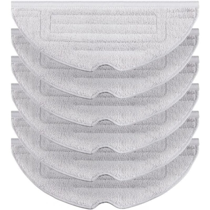 6 Stück Mopptuch für Roborock S7 Pro Ultra S7 MaxV Ultra S7 Plus S7 Max Ersatzteile Zubehör für Roborock S7 T7s T7s Plus Roboterstaubsauger