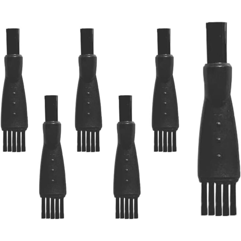 6 Stück Rasierer Reinigungsbrush, Rasierpinsel-Satz, ideal für gillette rasierer, Make-up und pinsel reinigung, praktisch für rasierer und