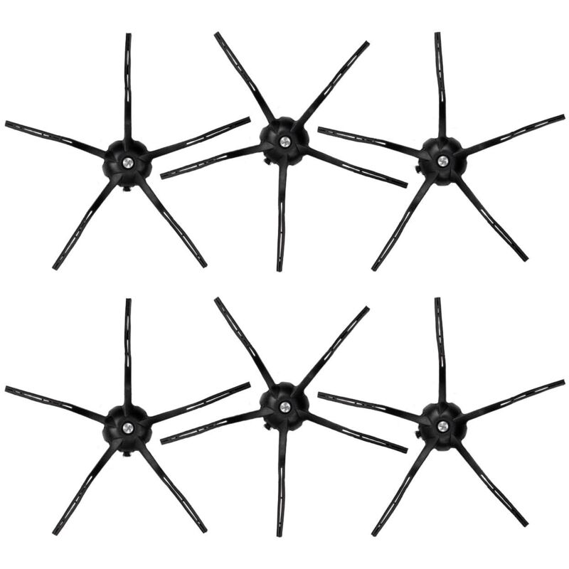 (6 Stück) Seitenbürsten für Q5 Max+, Q5 Pro, Q5 Pro+, Q7 Max+, Q7 Max, Q8 Max+, Q Revo, Qrevo S, Qrevo Pro, Qrevo Slim, Qrevo Master, S7 MaxV Ultra,