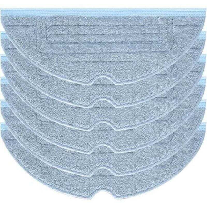 6 Stück Wischpads für Roborock S7 Pro Ultra, S7 MaxV Ultra, S7 Plus, S7 Max – Ersatzteile und Zubehör für Roborock S7, T7s und T7s Plus Saugroboter