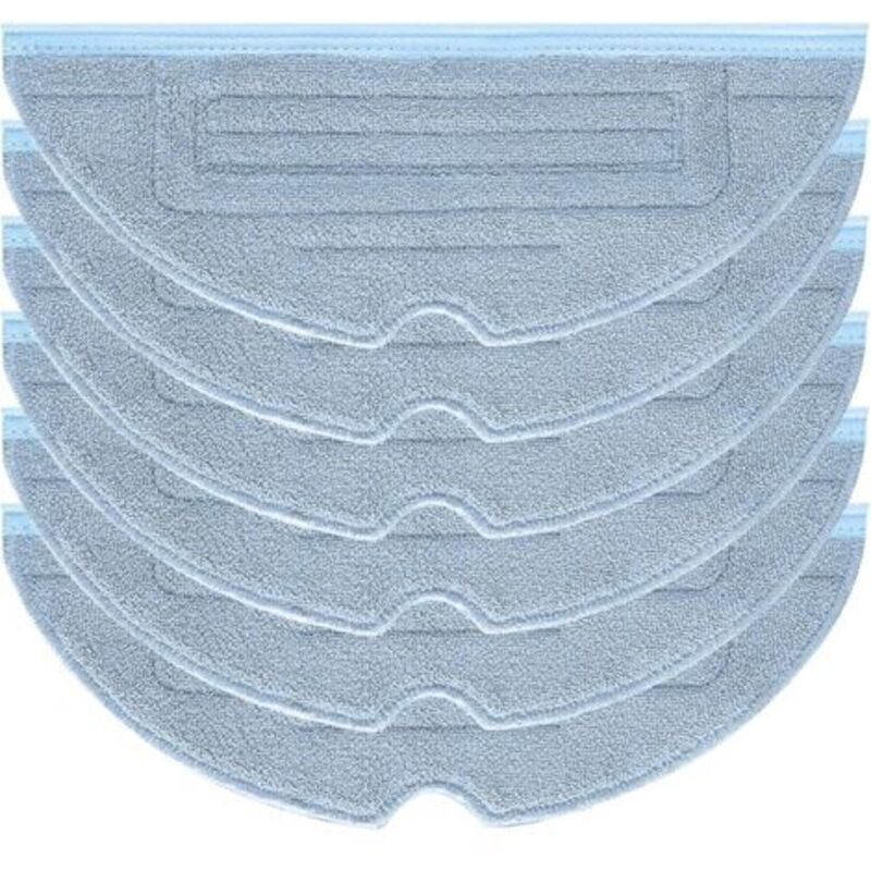 6 Stück Wischpads für Roborock S7 Pro Ultra, S7 MaxV Ultra, S7 Plus, S7 Max – Ersatzteile und Zubehör für Roborock S7, T7s und T7s Plus Saugroboter