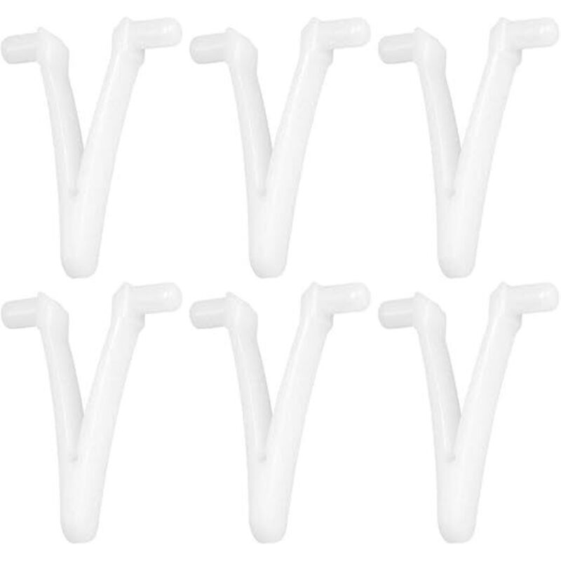 6 stücke Pool Versorgung Schmetterling V Clip für Pool Spa Bürste Laubbesen Laubskimmer Vakuum Kopf für Pool Reinigung