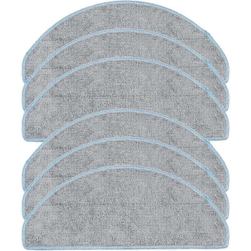 6-teiliges Reinigungstuch, Ersatzzubehör für iRobot Roomba Combo Essential Y0110 Y0112 Y0140 Plus 105 Combo, 205 DustCompactor Combo, Vac Essential