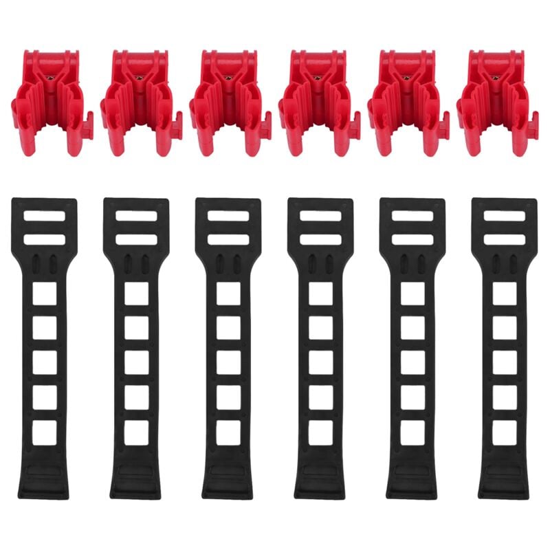 6-teiliges/Set Auto-Fahrradständer, suv, Kofferraummontage, Fahrradträger, Anhängerkupplung, Aufbewahrungsträger, Ersatzhaken mit Gestellen, Modell b