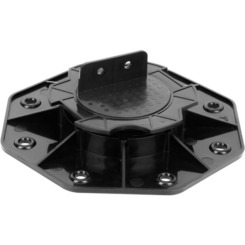 6x Stelzlager höhenverstellbar von 18-30 mm - Lager für Terrassendielen aus Holz, wpc und Stein