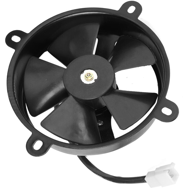 Fitags - 6 Zoll Kühler Thermo Elektrischer Lüfter für Quad Dirt Bike atv Buggy 150c 200cc Motor Kühler Lüfter