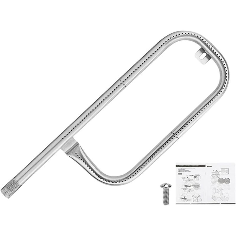 60040 43,2 cm Ersatzbrenner für Weber Q100, Q120, Brennerrohr für Weber Q1000, Q1200 Gasgrills.