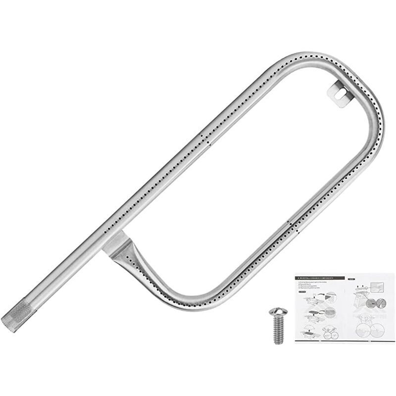 60040 43,2 cm Ersatzbrenner für Weber Q100, Q120, Brennerrohr für Weber Q1000, Q1200 Gasgrills