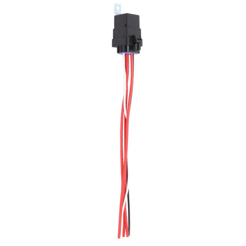 Tlily - 60/80 Ampere 12 Volt Wasserdichtes Automobil Relais mit Pigtail 5-Pin Schwerlast awg für Boote Auto Ventilator Autos