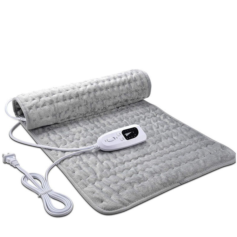 60x30cm Physiotherapie-Heizdecke Heizdecke Mehrstufige Temperatureinstellung Warmes Heizkissen Superweiche Kristalldecke Ymyny